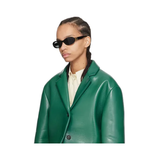 Miu Miu Eyewear Oval Frame Sunglasses