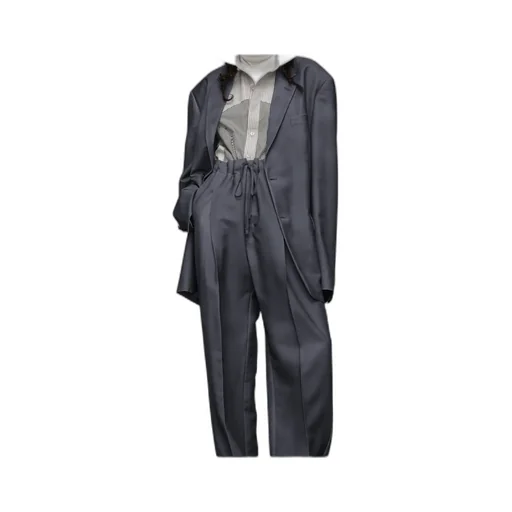 Maison Margiela Single-Breasted Straight Hem Blazer
