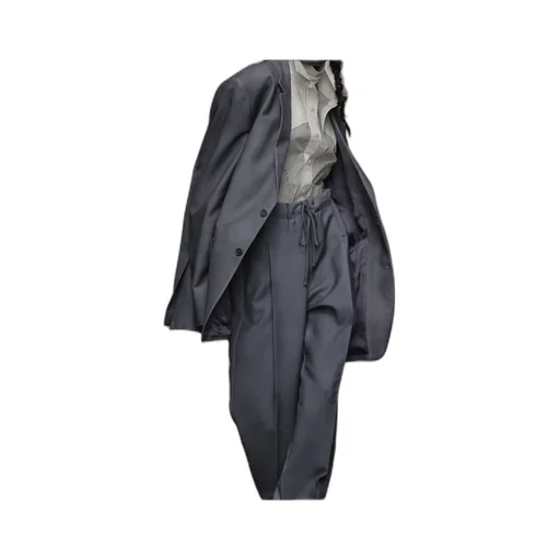 Maison Margiela Single-Breasted Straight Hem Blazer