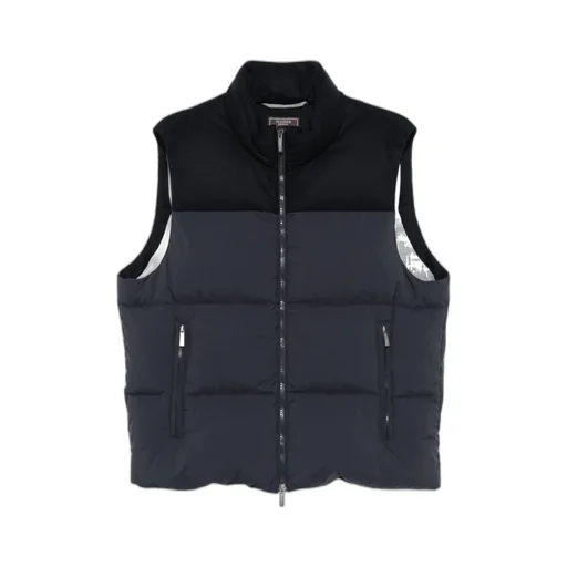 Zipper Vest Down Jacket