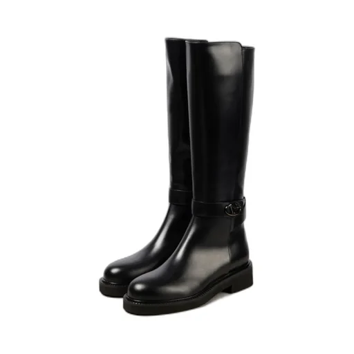 45Mm Leather Boots