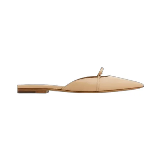 Ferragamo Mini Bow Pointed-Toe Mules