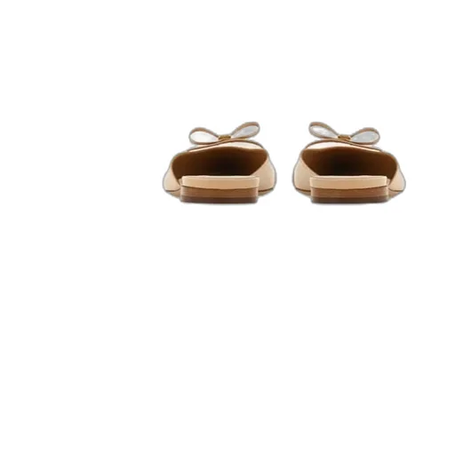 Ferragamo Mini Bow Pointed-Toe Mules