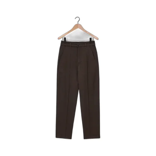 Belt-Loop Casual Pants