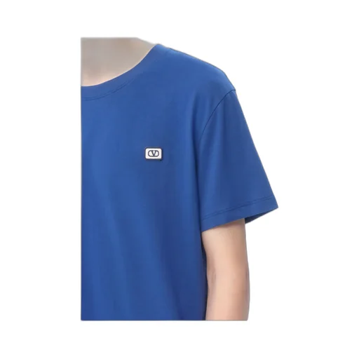 Valentino Vlogo Embroidered Crewneck T-Shirt
