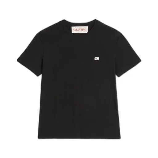 Valentino Vlogo Embroidered Crewneck T-Shirt