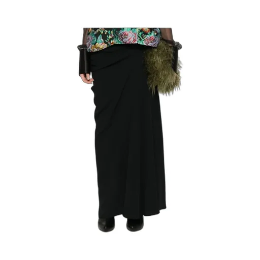 Pleated Maxi Skirt
