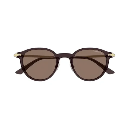 Montblanc Eyewear Round Frame Sunglasses