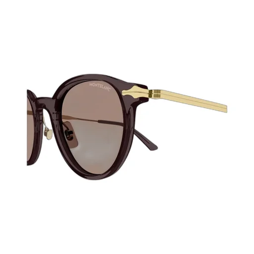 Montblanc Eyewear Round Frame Sunglasses
