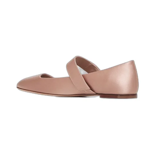 Valentino Vlogo Locker Mary-Jane Slip-On Ballet Flats