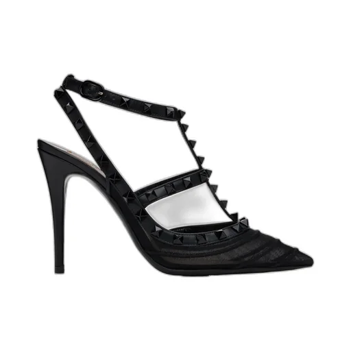 Valentino Garavani Rockstud Ankle Strap Pumps