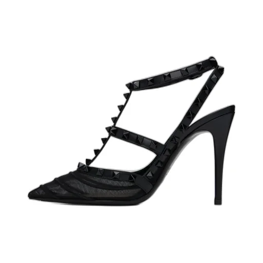 Valentino Garavani Rockstud Ankle Strap Pumps