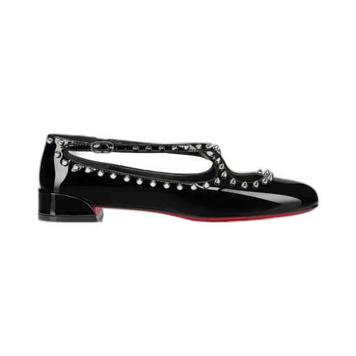Christian Louboutin Pilouta Jane Spikes Ballerinas