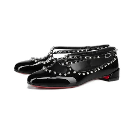 Christian Louboutin Pilouta Jane Spikes Ballerinas