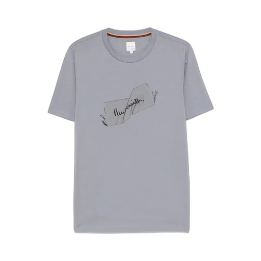 Label-Print T-Shirt