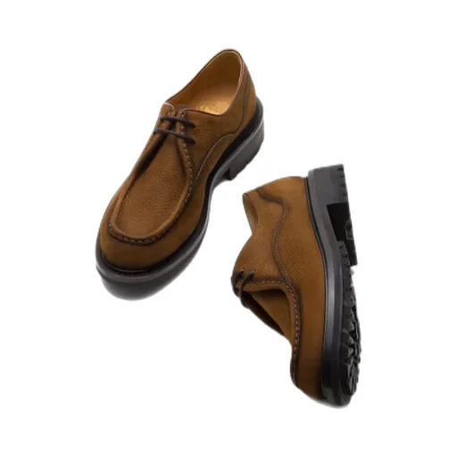 Round Head Loafer Shoes
