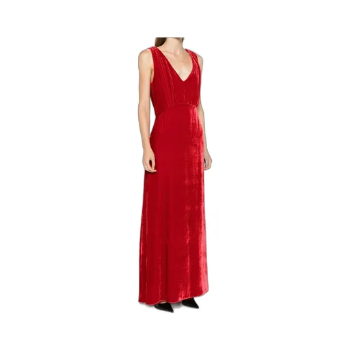 V-Neck Sleeveless Dress