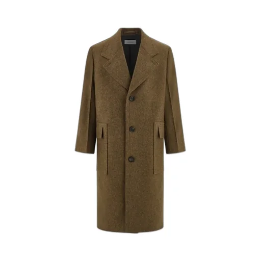 Salvatore Ferragamo Single-Breasted Military Coat