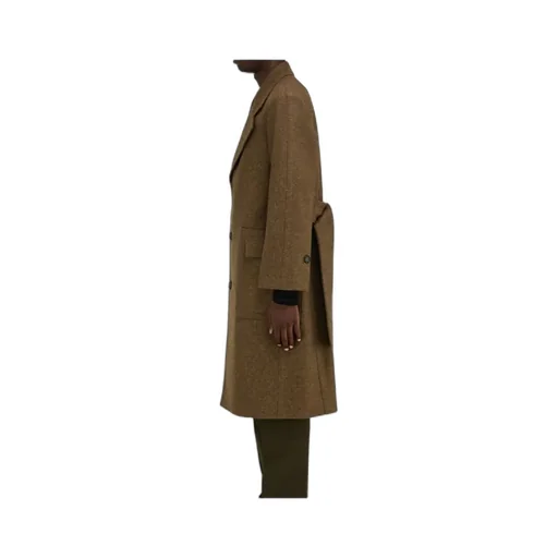 Salvatore Ferragamo Single-Breasted Military Coat