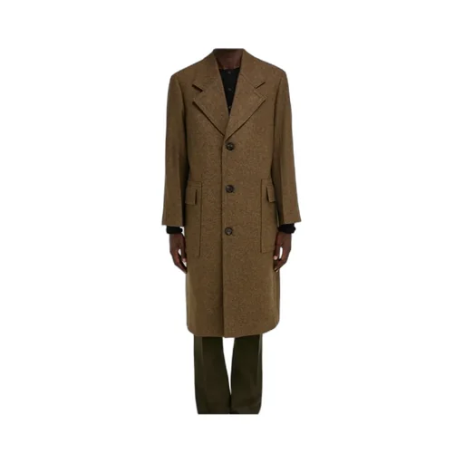 Salvatore Ferragamo Single-Breasted Military Coat