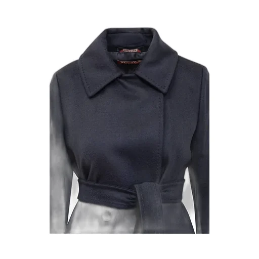 Max Mara Studio Double-Breasted Belted Coat