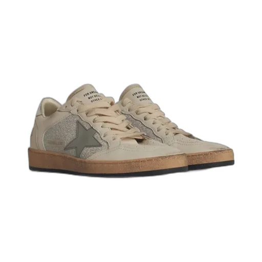 Golden Goose Deluxe Brand Ballstar Glittered Sneakers