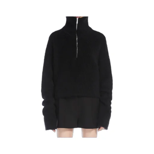 Sportmax Zip Detailed Cropped Jumper