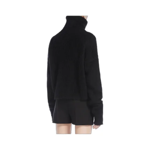 Sportmax Zip Detailed Cropped Jumper