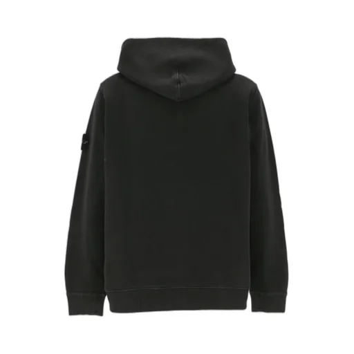 Stone Island Logo-Patch Zip-Up Hoodie