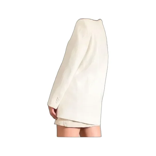 Long-Sleeved Suit Coat