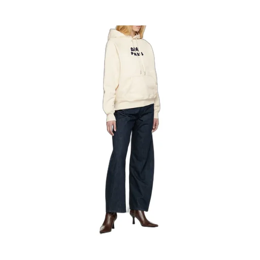 Ami Paris Logo Patch Hoodie