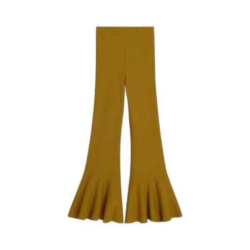 Elastic Waist Casual Pants