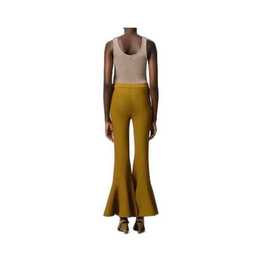 Elastic Waist Casual Pants