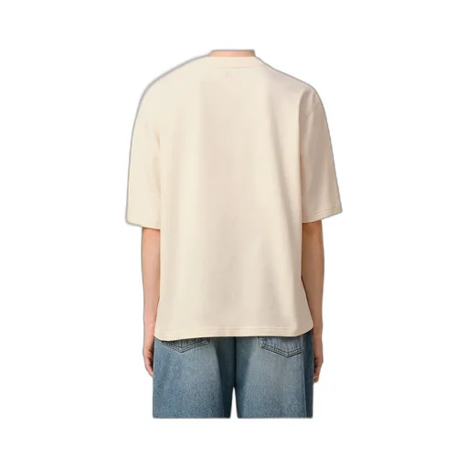 Ami Paris Logo Patch Crewneck T-Shirt