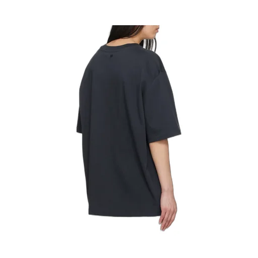 Ami Paris Logo Patch Crewneck T-Shirt