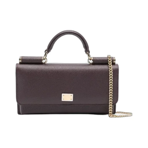 Dolce & Gabbana Iguana-Effect Foldover-Top Mini Tote Bag
