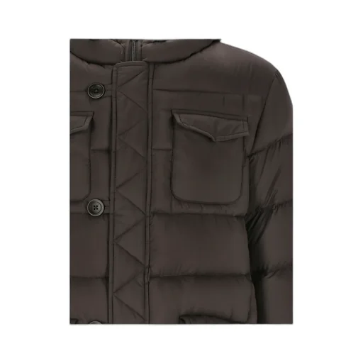 Herno L'eskimo High Neck Hooded Coat