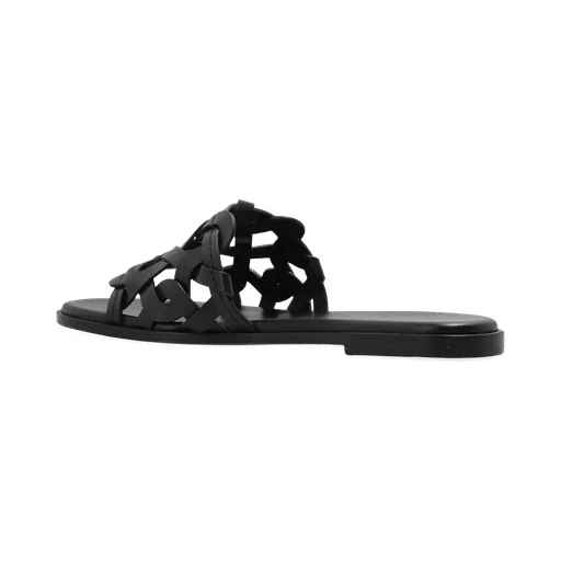 Gianvito Rossi Amalfi Interwoven Round Toe Sandals