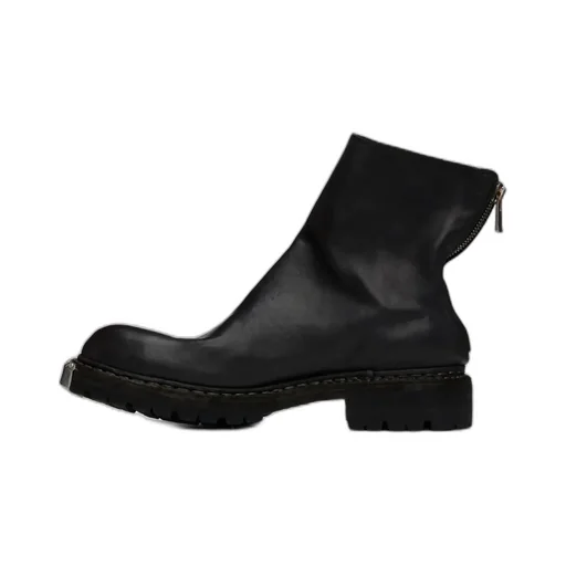Round-Head Short Boots