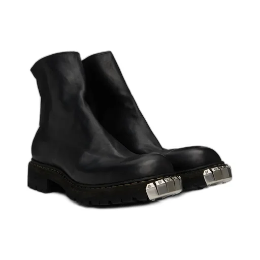 Round-Head Short Boots
