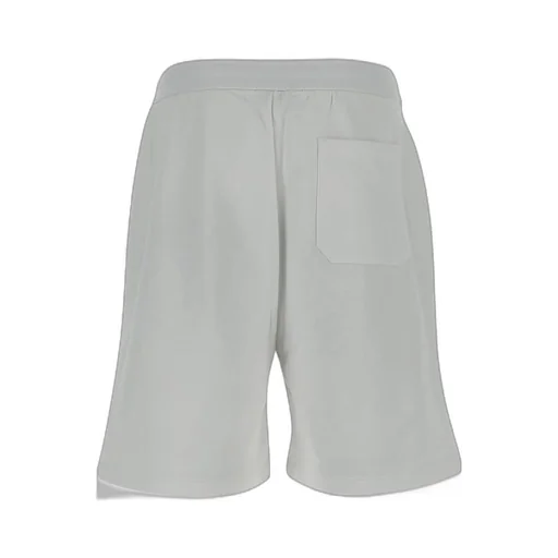 Valentino Logo Printed Straight Hem Shorts