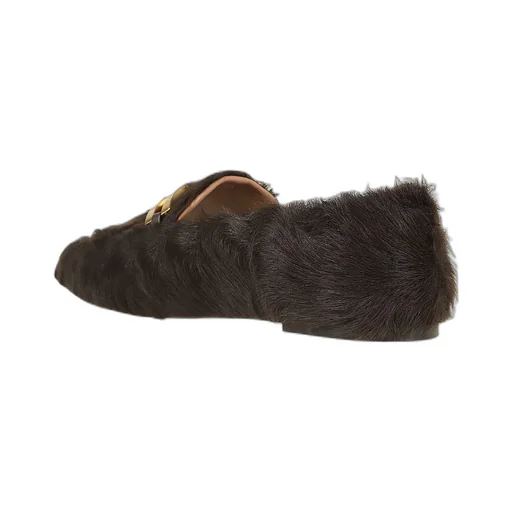 Aquazzura Furry Brandi Mocassins