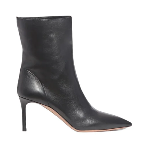 Aquazzura Matignon Pointed-Toe Heeled Boots