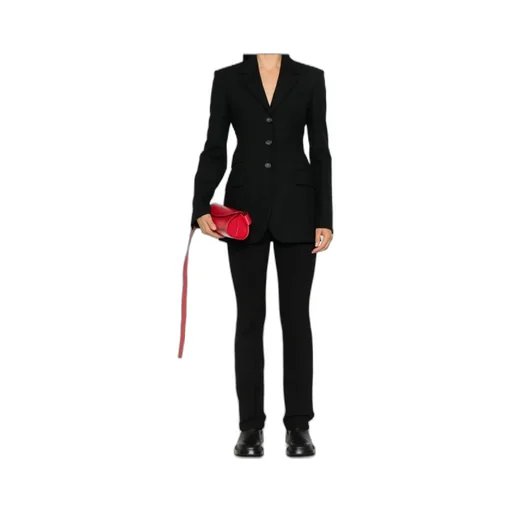 Long-Sleeved Suit Coat