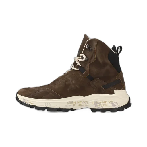 Lace-Up High-Top Casual Shoes