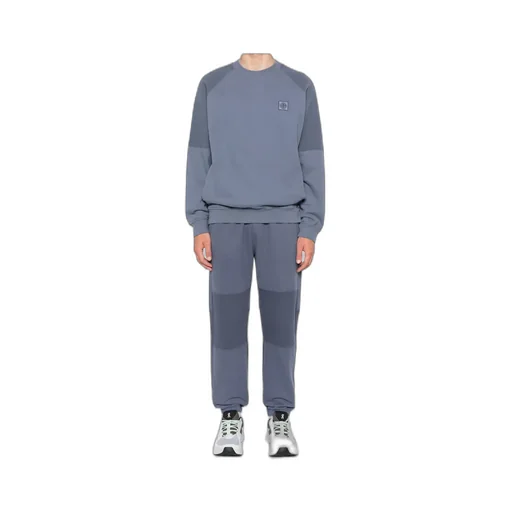 Stone Island Logo Patch Crewneck Sweatshirt