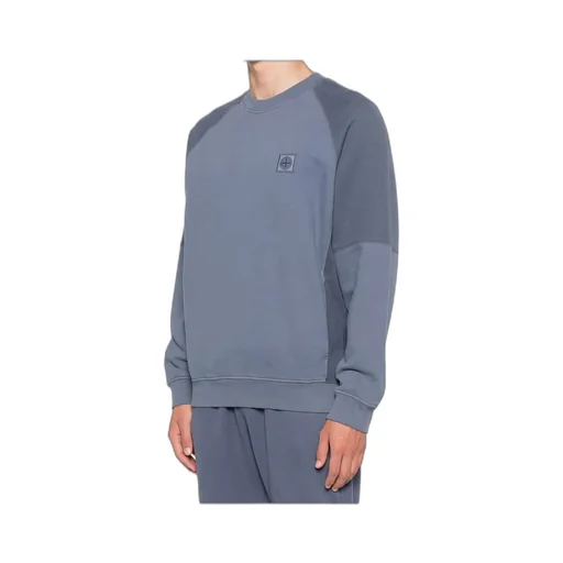 Stone Island Logo Patch Crewneck Sweatshirt