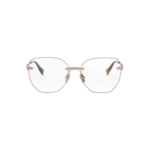 Bulgari Irregular Frame Glasses