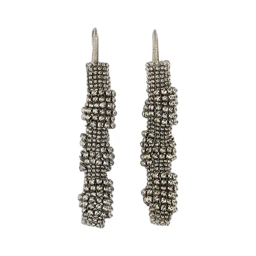 Brunello Cucinelli All-Over Embellished Earrings