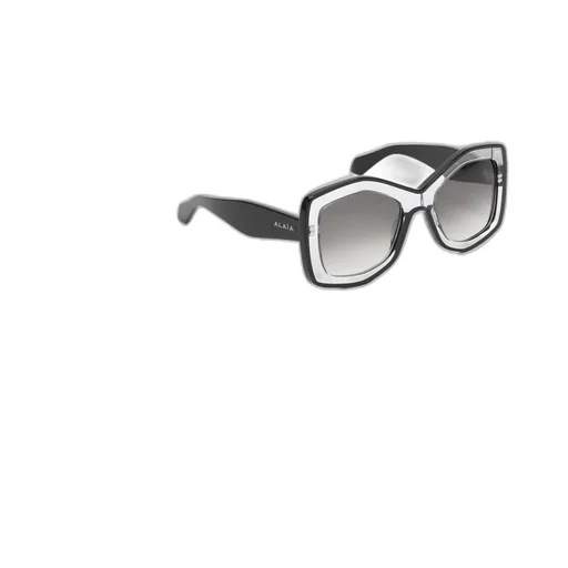 AlaÏA Geometric Frame Sunglasses